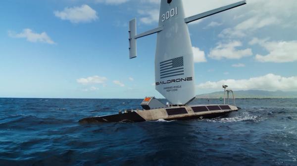 US Navy launches missiles from its first…