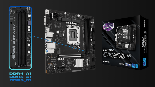 photo of ASRock launches new Frankensteined motherboard with one DDR4 slot and two DDR5 slots — Intel board signals the RAM&hellip; image