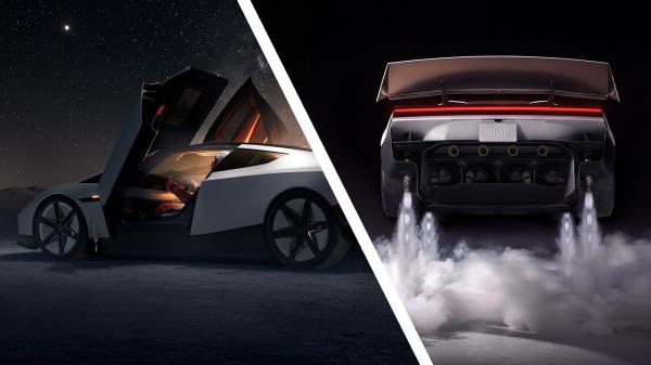photo of Tesla’s new Roadster can do a barrel roll, climb walls and hit 230mph image