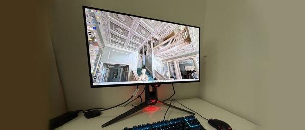 photo of Asus ROG Swift PG27UCWM gaming monitor review: Speed and pixel density in a premium package image