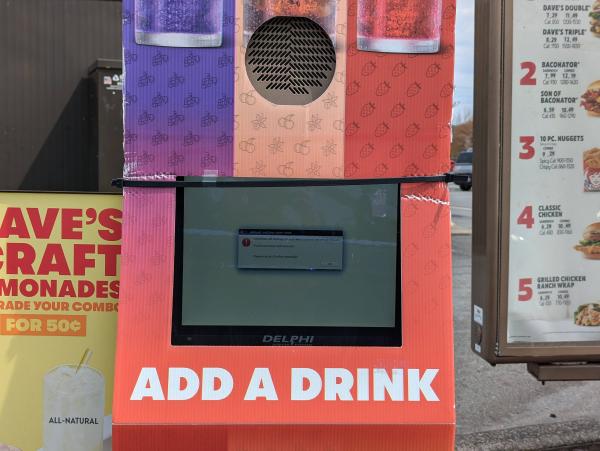 Welcome to Wendy's! Before your order&hellip;