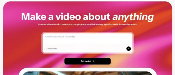 photo of Kapwing AI video editor review image