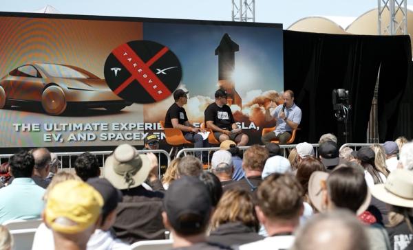 photo of Elon Musk’s surprise addition to the X Takeover lineup has fans talking image