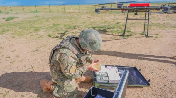 China's PLA used drones to send gold&hellip;