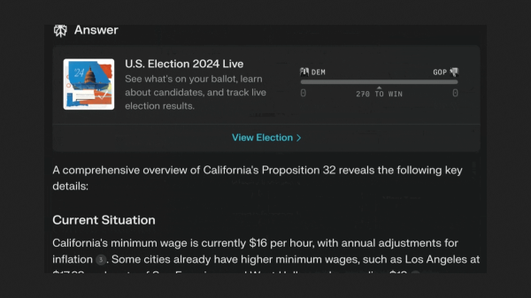 AI meets democracy on Perplexity AI's…