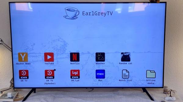 photo of Custom Linux-powered Smart TV breaks free from ads and tracking, enables ultimate customizability — EarlGreyTV straps… image